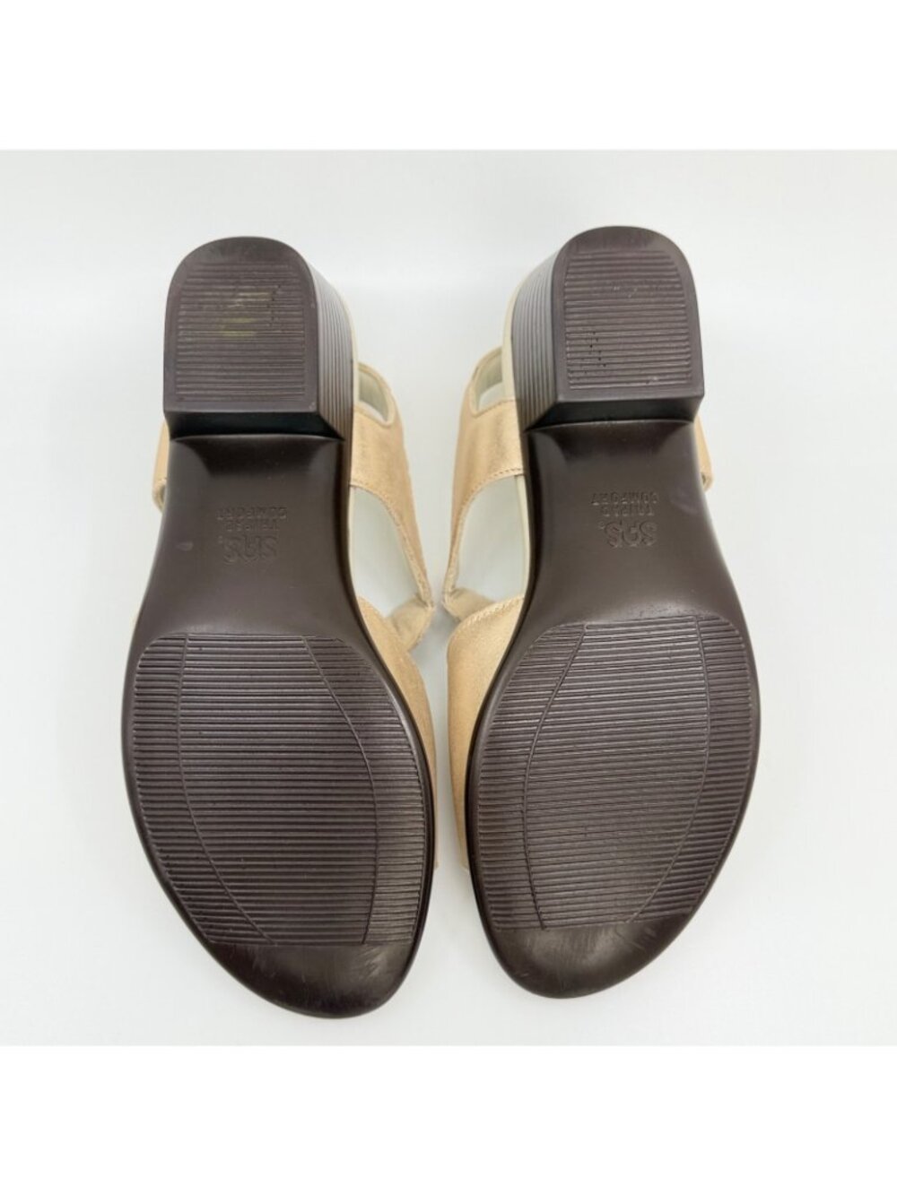 SAS Suntimer Sandals Women’s 6.5W Lusso Leather Orthotic Tripad Comfort Shoes - Picture 7 of 13